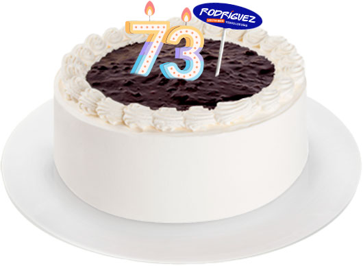 Pastel del 73 Aniversario de Tiendas Rodríguez - La Zarza
